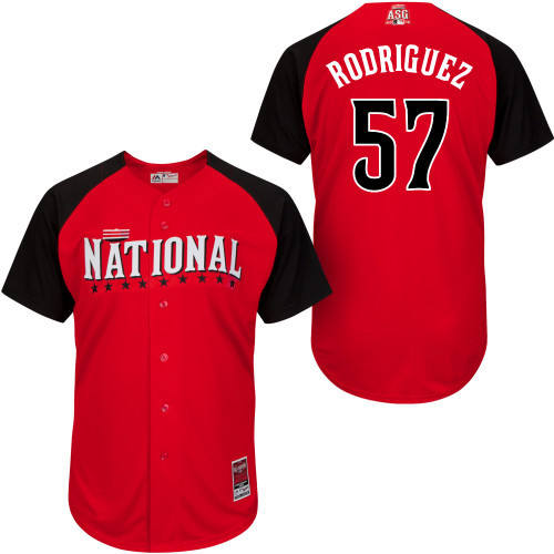 National League Authentic #57 Rodriguez 2015 All-Star Stitched Jersey